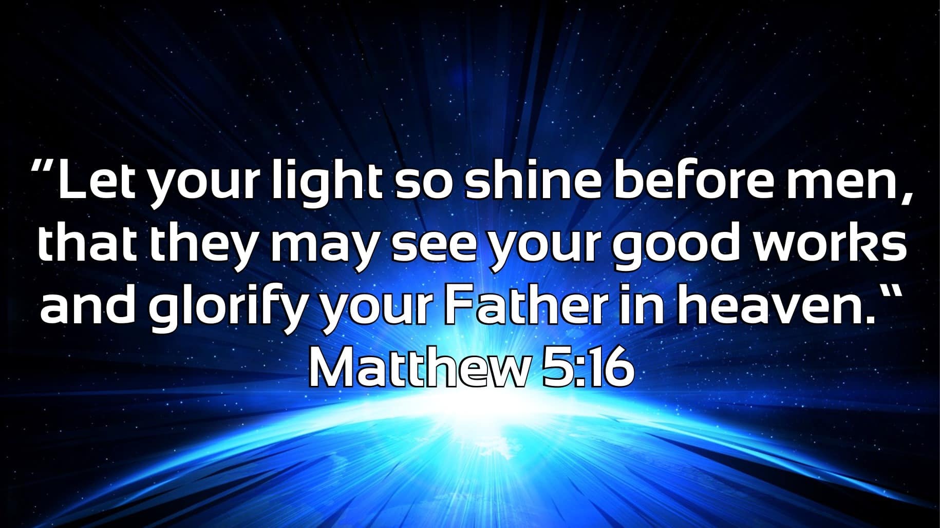 Matthew 5-16