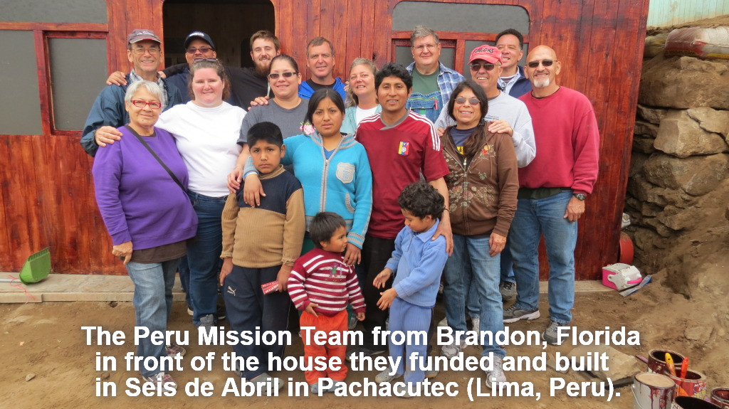 2014 Message Ministries - Brandon Peru Team 419