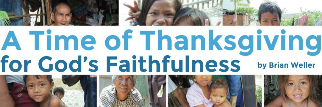 A Time of Thankfulness BANNER