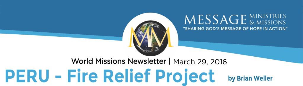 2016 March - Message Min Newsletter Banner